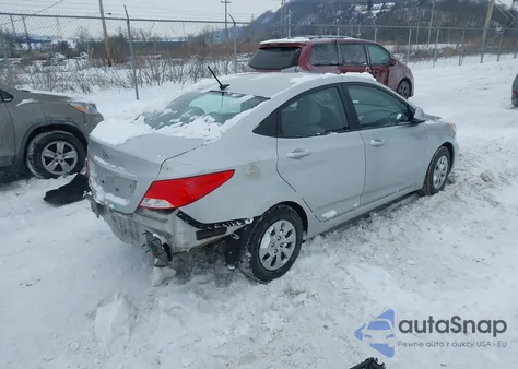 2016 Hyundai Accent Se из США, поврежденный, VIN KMHCT4AE1GU138585